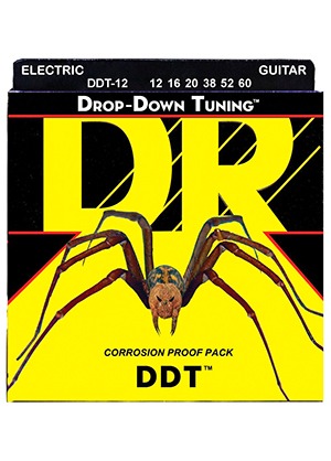 DR DDT-12 Drop-Down Tuning Extra Heavy 디알 드롭다운 튜닝 일렉기타줄 엑스트라 헤비 (012-060 국내정식수입품 당일발송)