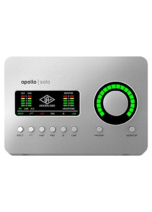 Universal Audio Apollo Solo 유니버셜오디오 아폴로 솔로 썬더볼트3 오디오 인터페이스 (국내정식수입품)