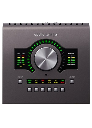 Universal Audio Apollo Twin X Quad 유니버셜오디오 아폴로 트윈 엑스 쿼드 썬더볼트3 오디오 인터페이스 (국내정식수입품)