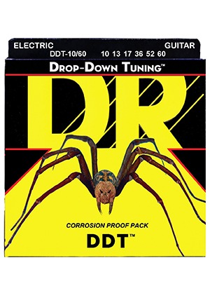 DR DDT-10/60 Drop-Down Tuning Big Heavier 디알 드롭다운 튜닝 빅 헤비어 일렉기타줄 (010-060 국내정식수입품)