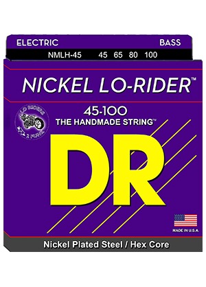 DR NMLH-45 Nickel Lo-Rider 디알 니켈 로라이더 4현 베이스줄 (045-100 국내정식수입품)