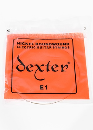 Dexter Nickel Wound Electric Guitar Strings 덱스터 니켈 일렉기타줄 낱줄 (010-046 국내정품)