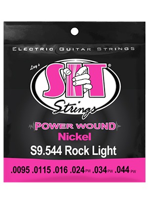 SIT S9.544 Power Wound Nickel Rock Light 에스아이티 파워 와운드 니켈 일렉기타줄 락 라이트 (0095-044, 1번줄 2개 국내정식수입품)