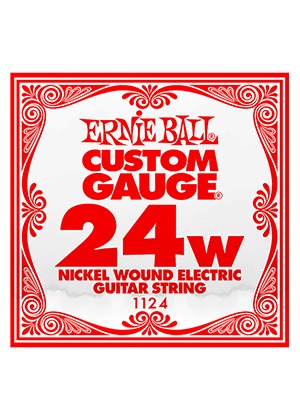 Ernie Ball 1124 Nickel Wound Slinky 어니볼 니켈 와운드 일렉기타줄 슬링키 낱줄 (024 1개 국내정식수입품)