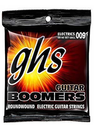 [일시품절] GHS GBCL Boomers Roundwound Custom Light 지에이치에스 부머스 일렉기타줄  커스텀 라이트 (009-046 국내정식수입품)
