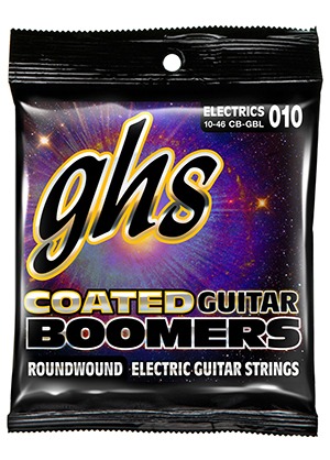 GHS CB-GBL Coated Boomers Roundwound Nickel Light 코팅 부머스 니켈 일렉기타줄 라이트 (010-046 국내정식수입품)