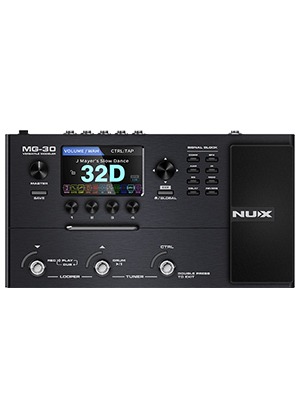 Nux MG-30 Versatile Modeling Guitar Processor 뉴엑스 버사틸 모델링 기타 프로세서 컴팩트 IR 멀티 이펙터 (국내정식수입품)