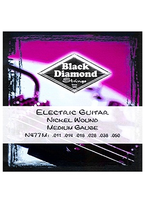 Black Diamond N477M Nickel Wound Medium 블랙다이아몬드 니켈 일렉기타줄 미디엄 (011-050 국내정식수입품 당일발송)