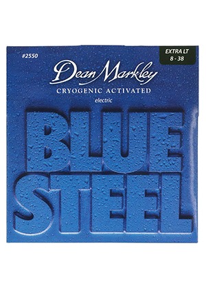 Dean Markley 2550 Blue Steel Extra Light 딘마클리 블루스틸 일렉기타줄 엑스트라 라이트 (008-038 국내정식수입품)