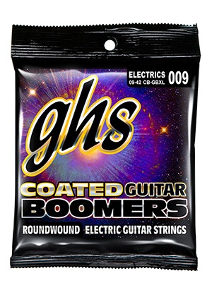 GHS CB-GBXL Coated Boomers Roundwound Nickel Extra Light 지에이치에스 코팅 부머스 니켈 일렉기타줄 (009-042 국내정식수입품 당일발송)