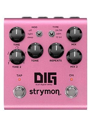 Strymon DIG V2 Dual Digital Delay 스트라이먼 디아이지 버전투 듀얼 디지털 딜레이 (국내정식수입품)