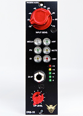 Phoenix Audio DRS-1R-500 피닉스오디오 디알에스원알 모노 마이크프리앰프 DI 500 시리즈 모듈 (국내정식수입품)