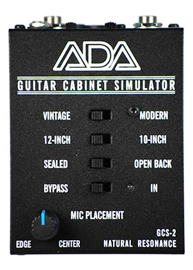ADA Amplification GCS-2 Guitar Cabiner Simulator &amp; DI Box 에이디에이앰플리피케이션 지씨에스투 기타 캐비넷 시뮬레이터 DI 박스 (국내정식수입품)