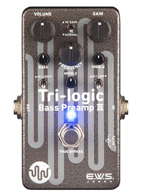 E.W.S Japan Tri-Logic Bass Preamp III 트라이로직 베이스 프리앰프 쓰리 (국내정식수입품)