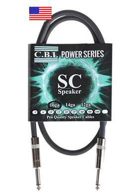 CBI SC16-3 Speaker Cable 씨비아이 스피커 케이블 (일자→일자,90cm 국내정식수입품 당일발송)