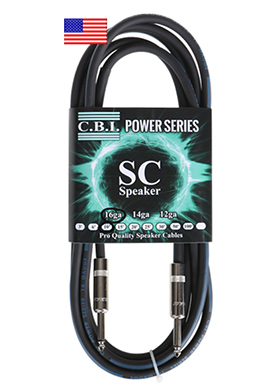 CBI SC16-10 Speaker Cable 씨비아이 스피커 케이블 (일자→일자,3m 국내정식수입품 당일발송)