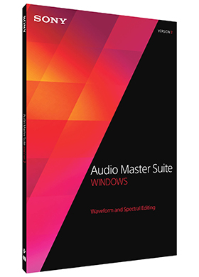 Sony Audio Master Suite 2 Windows 소니 오디오 마스터 스위트 투 (윈도우용 국내정식수입품)