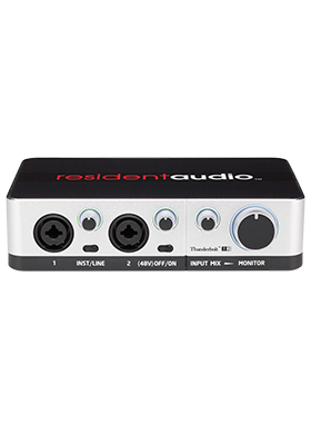 Resident Audio T2 레지던트오디오 티투 썬더볼트 2채널 오디오 인터페이스 (국내정식수입품)
