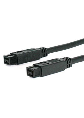 ALVA 1394B FireWire Cable 알바 9핀 파이어와이어 케이블 (9핀,9핀,1.5m 국내정식수입품)