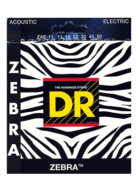 DR ZAE-11 Zebra 디알 지브라 파스퍼 브론즈 어쿠스틱 기타줄 (011-050 국내정식수입품)