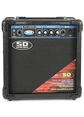 Sound Drive SB-15 사운드드라이브 에스비피프틴 15와트 베이스 콤보 앰프 (국내정품)