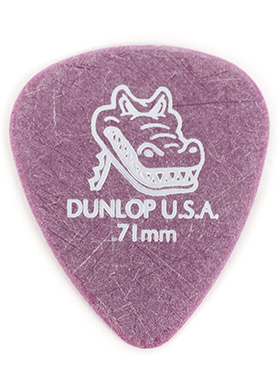 Dunlop 417R Gator Grip 0.71mm 던롭 게이터 그립 기타피크 (국내정식수입품)
