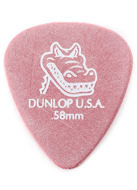 Dunlop 417R Gator Grip 0.58mm 던롭 게이터 그립 기타피크 (국내정식수입품)