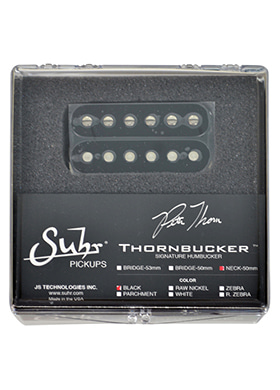 Suhr Thornbucker Pete Thorn Signature Neck Black 써 쏜버커 피터 쏜 시그니처 넥 블랙 (50mm 국내정식수입품)