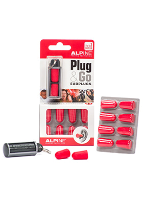 Alpine Plug &amp; Go 알파인 플러그 앤 고 청력손상 방지 귀마개 (국내정식수입품)