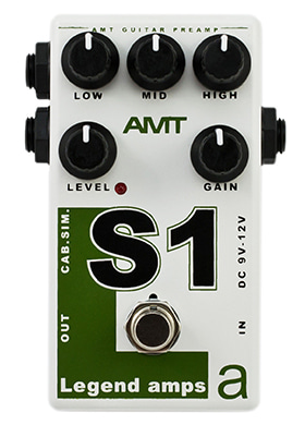 AMT Electronics S1 Legend Amps Soldano 에이엠티일렉트로닉스 에스원 솔다노 앰프 시뮬 드라이브 (국내정식수입품)