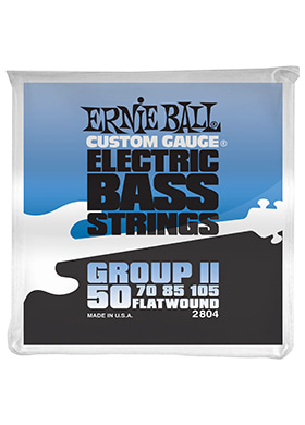 Ernie Ball 2804 Flatwound Group II Bass 어니볼 투엔티에이트오포 플랫와운드 그룹 투 4현 베이스줄 (050-105 국내정식수입품)