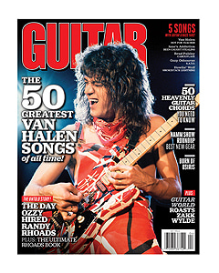 Guitar World Magazine Apr 12 Van Halen 기타 월드 매거진 2012년 4월호 반 헤일런