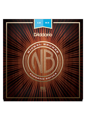 D&#039;Addario NB1253 Nickel Bronze Light 다달리오 니켈 브론즈 어쿠스틱 기타줄 라이트 (012-053 국내정식수입품)