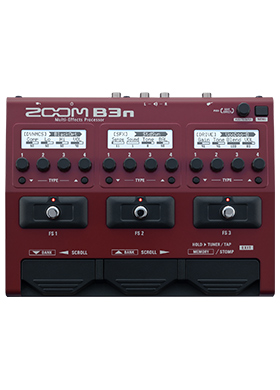 [일시품절] Zoom B3n 줌 비쓰리엠 베이스 멀티 이펙터 프로세서 (국내정식수입품)