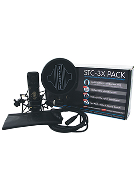 Sontronics STC-3X Pack Black 손트로닉스 에스티씨쓰리엑스 콘덴서 마이크 &amp; 액세서리 팩 블랙 (국내정식수입품)