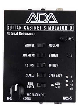 ADA Amplification GCS-5 Guitar Cabiner Simulator &amp; DI Box 에이디에이앰플리피케이션 지씨에스파이브 기타 캐비넷 시뮬레이터 DI 박스 (국내정식수입품)