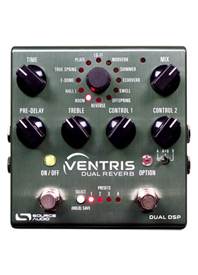 Source Audio Ventris Dual Reverb 소스오디오 벤트리스 듀얼 리버브 (국내정식수입품)