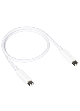 Apple Thunderbolt Cable White 애플 썬더볼트 케이블 화이트 (0.5m 국내정식수입품)