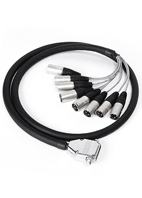 [스튜디오 납품용 주문제작상품] Sommer Mistral &amp; Neutrik DB25 to XLR Male Multi Cable 좀머 뉴트릭 디서브 멀티 케이블 (D-Sub 8채널 국내정식수입품)