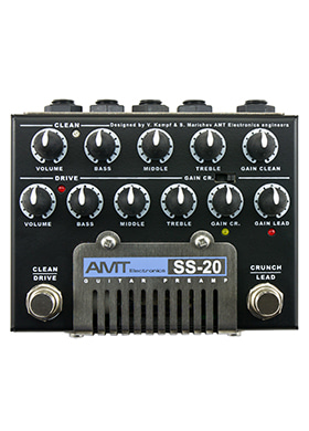 AMT Electronics SS-20 Tube Guitar Preamp 에이엠티일렉트로닉스 에스에스투엔티 채널 진공관 프리앰프 (국내정식수입품)