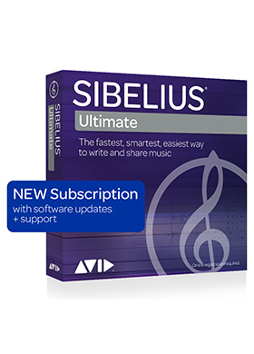 Avid Sibelius Ultimate 1-Years Subscription 아비드 시벨리우스 얼티메이트 1년 구독 (1년간 정액제 국내정식수입품)
