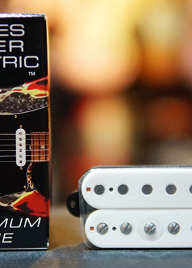 James Tyler Guitars Super Humbucker Bridge White 제임스타일러기타스 슈퍼 험버커 브릿지 화이트 (53mm 국내정식수입품)