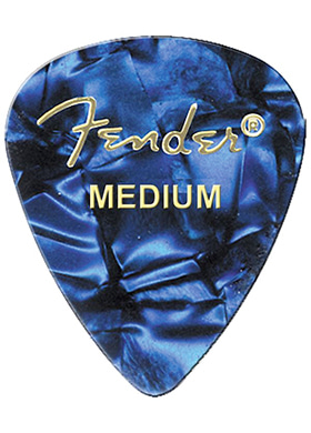 Fender 351 Premium Celluloid Blue Moto Medium 펜더 프리미엄 셀룰로이드 블루 모토 기타피크 미디엄 (국내정식수입품)