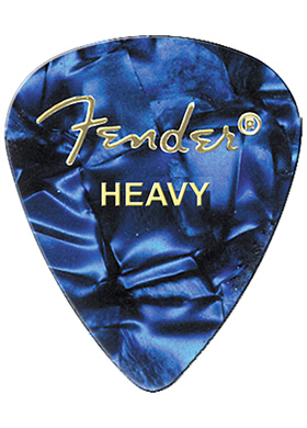 Fender 351 Premium Celluloid Blue Moto Heavy 펜더 프리미엄 셀룰로이드 블루 모토 기타피크 헤비 (국내정식수입품)
