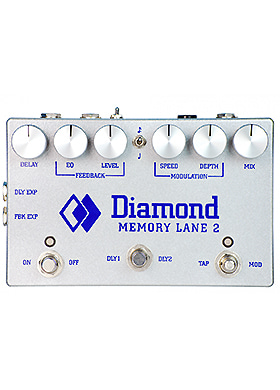 Diamond Pedals Memory Land 2 Analog Delay with Tap Tempo 다이아몬드페달 메모리 레인 아날로그 딜레이 (국내정식수입품)