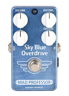 Mad Professor Sky Blue Overdrive Handwired Custom 매드 프로페서 스카이 블루 오버드라이브 핸드와이어드 커스텀 버전 (국내정식수입품)