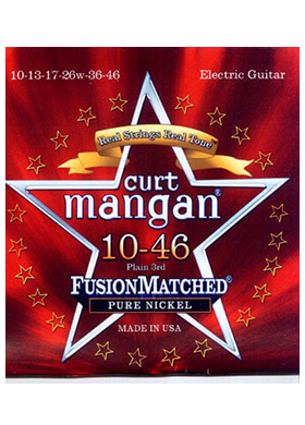 [일시품절] Curt Mangan 15010 Pure Nickel 커트 망간 퓨어 니켈 일렉기타줄 (010-046 국내정식수입품)