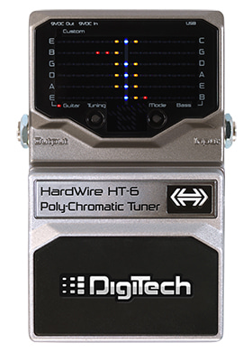DigiTech HardWire HT-6  Polyphonic Tuner 디지텍 하드와이어 폴리포닉 페달 튜너 (국내정식수입품)