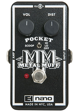 Electro-Harmonix Pocket Metal Muff 일렉트로하모닉스 포켓 메탈 머프 디스토션 (국내정식수입품)