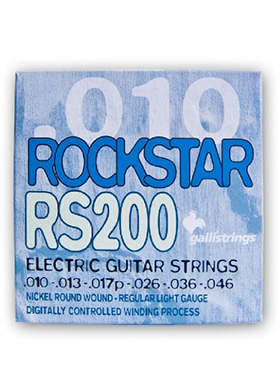 Gallistrings RS200 Rockstar Electric Regular Light 갈리스트링스 락스타 일렉기타줄 레귤러 라이트 (010-046 국내정식수입품 당일발송)